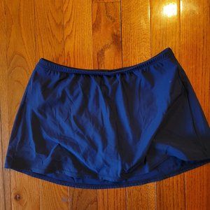 Lands End Women's Regular Size 14 - Bathing Suit Bottom - Blue